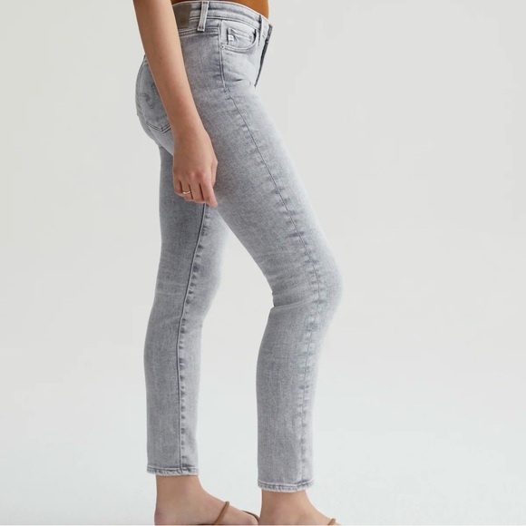 AG Prima Ankle Cigarette Leg Jeans in Overcast Moonwash Size 32 - Picture 2 of 13